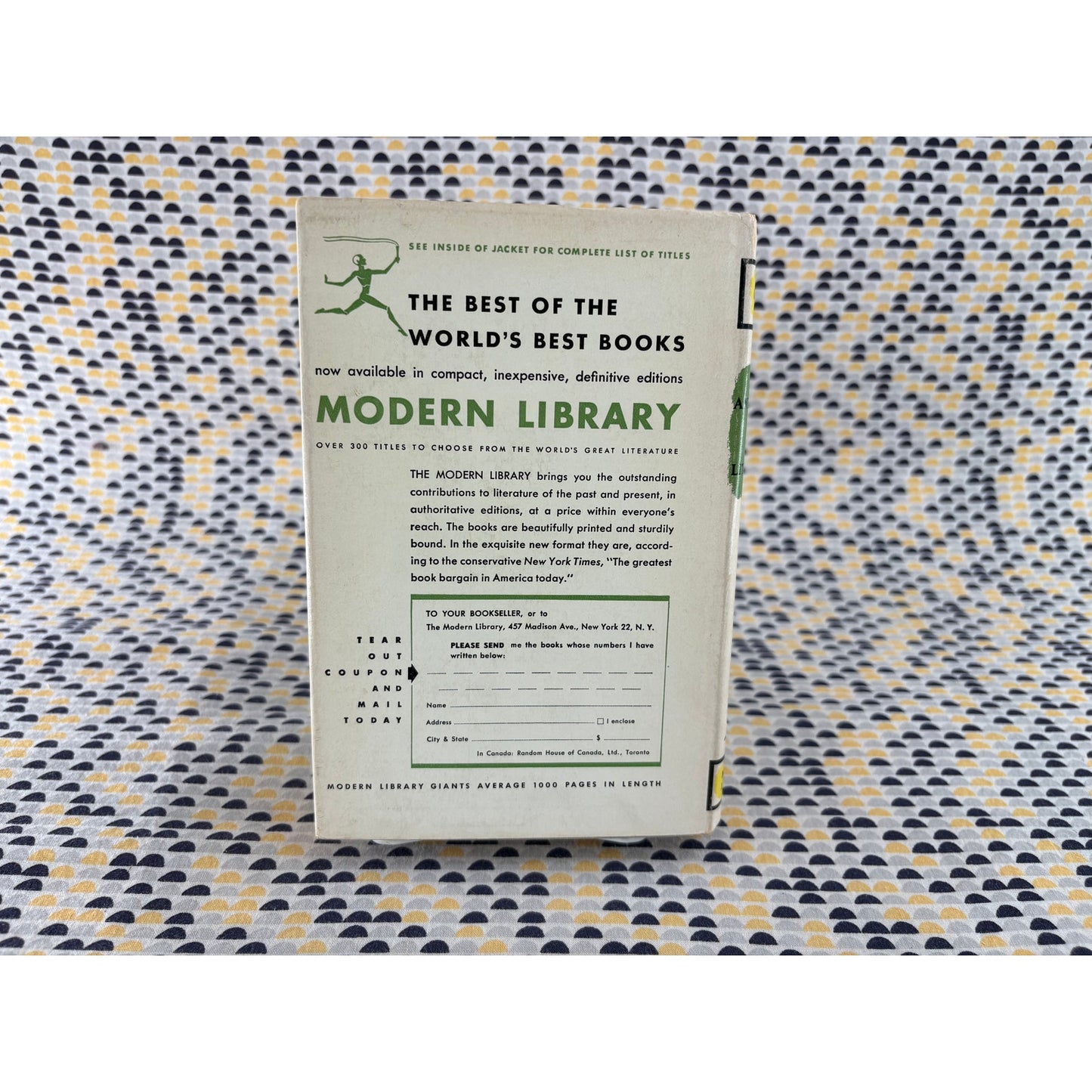 Anthology Of Irish Literature - David H. Greene - Modern Library - Hardcover