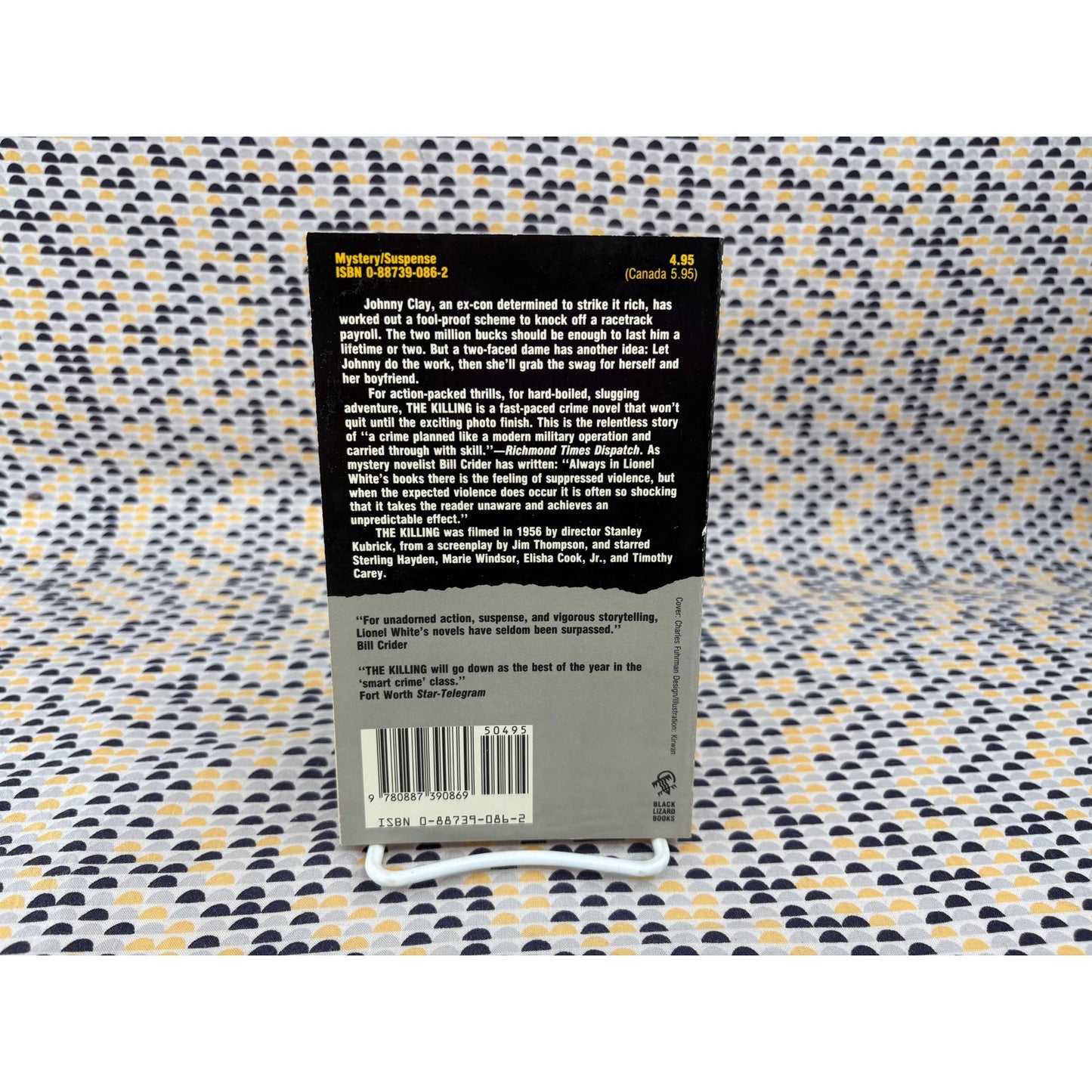 The Killing -  Lionel White - Black Lizard Crime - Paperback