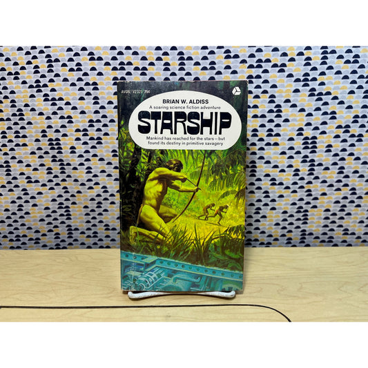 Starship - Brian Aldiss - Vintage Paperback Book - Avon Edition