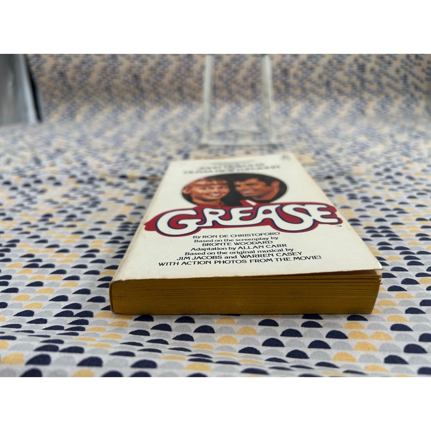 Grease - Ron De Christoforo - Movie Tie In - Vintage Paperback Book