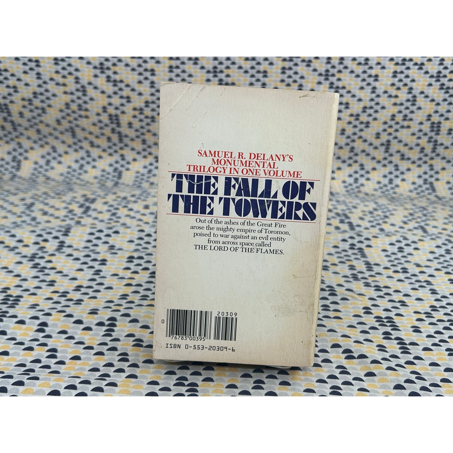 The Fall Of The Towers - Samuel R. Delany - Vintage Paperback - Bantam Edition