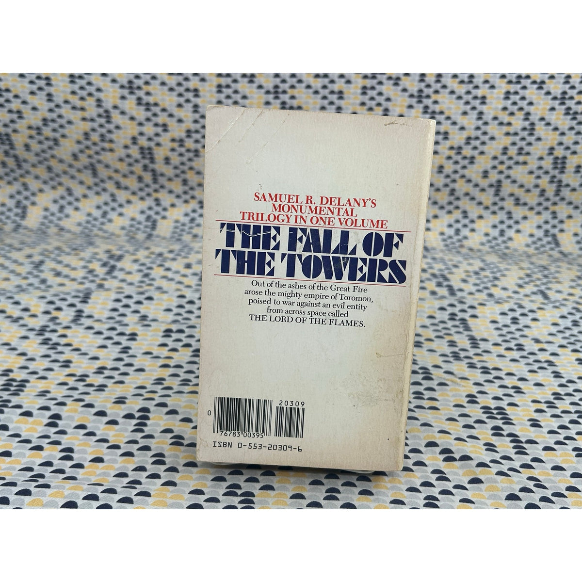 The Fall Of The Towers - Samuel R. Delany - Vintage Paperback - Bantam Edition