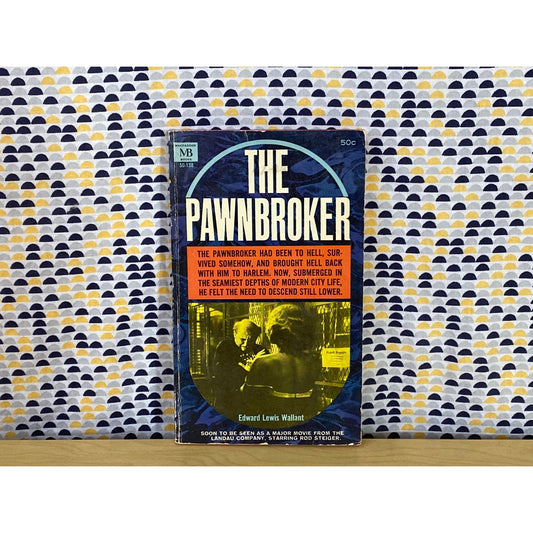 The Pawnbroker - Edward Lewis Warrant - Movie Tie in - Vintage Paperback Book - 50 cent Macfadden Books Edition