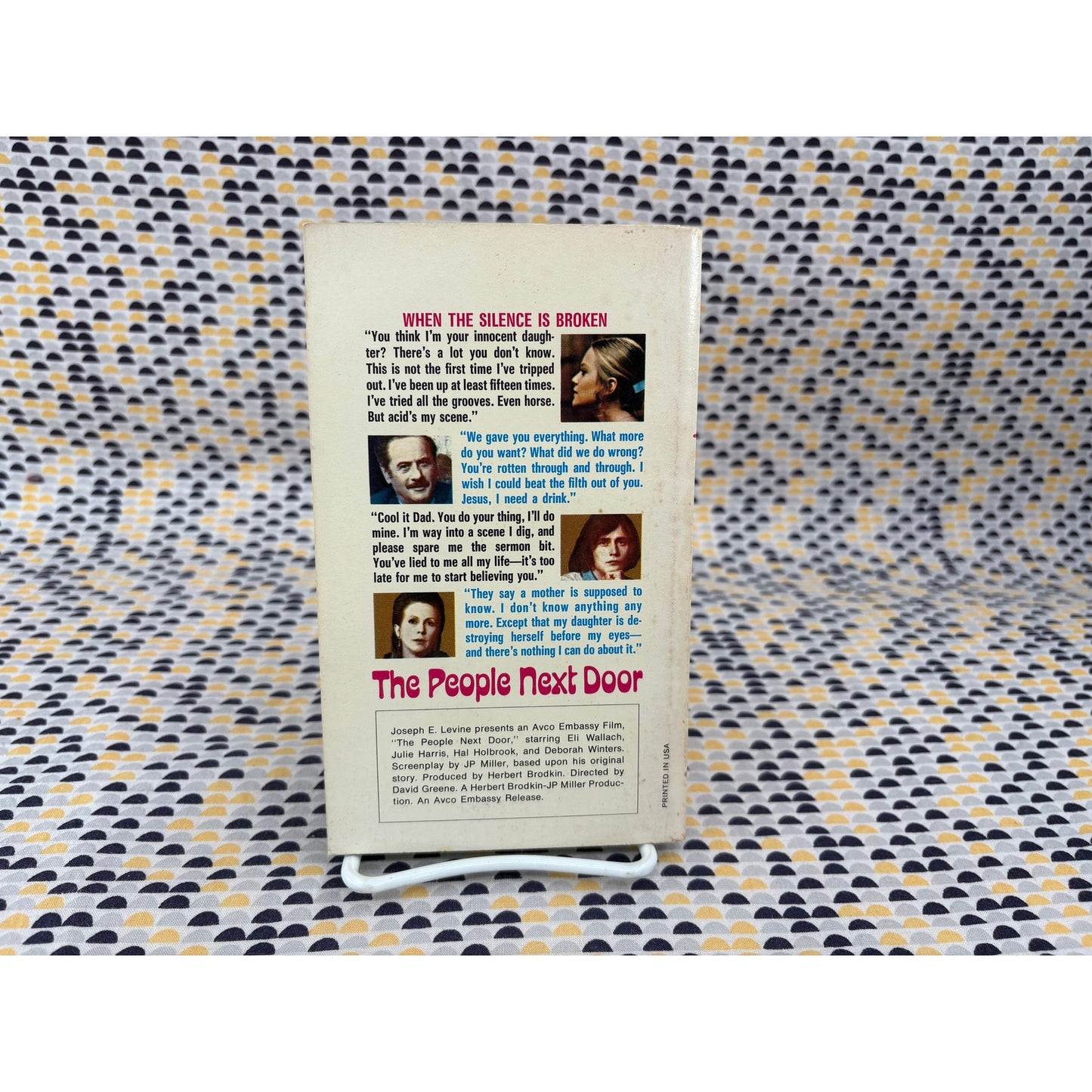 The People Next Door - J.P. Miller - Movie Tie In - Dell Edition