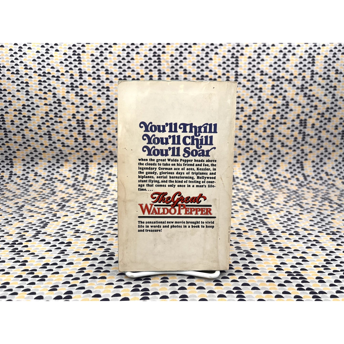 The Great Waldo Pepper - William Goldman - Dell Books - Movie Novelization