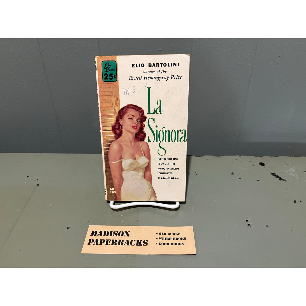 La Signora - Elio Bartolini - Lion 163 - Sleaze - Vintage Paperbacks