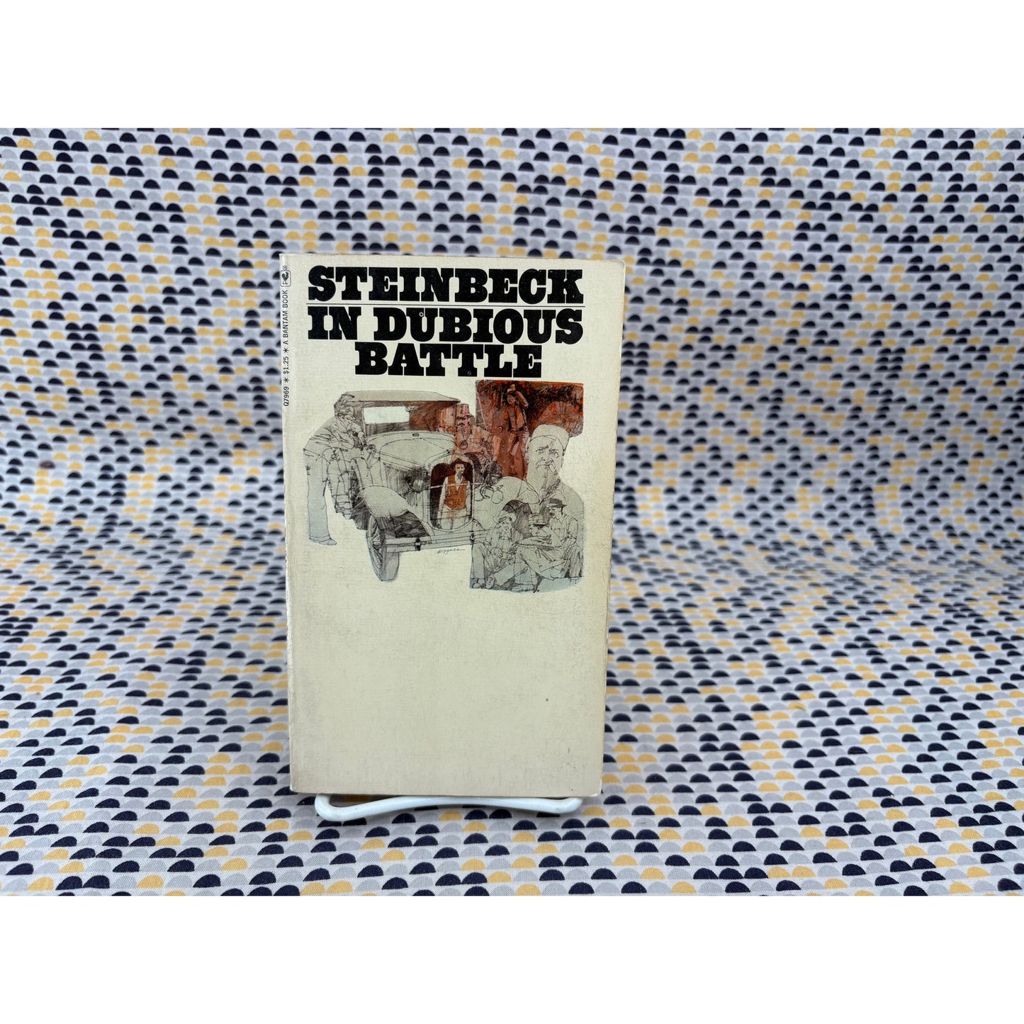In Dubious Battle - John Steinbeck - Vintage Paperback Book - 95 cent Bantam Classic Edition