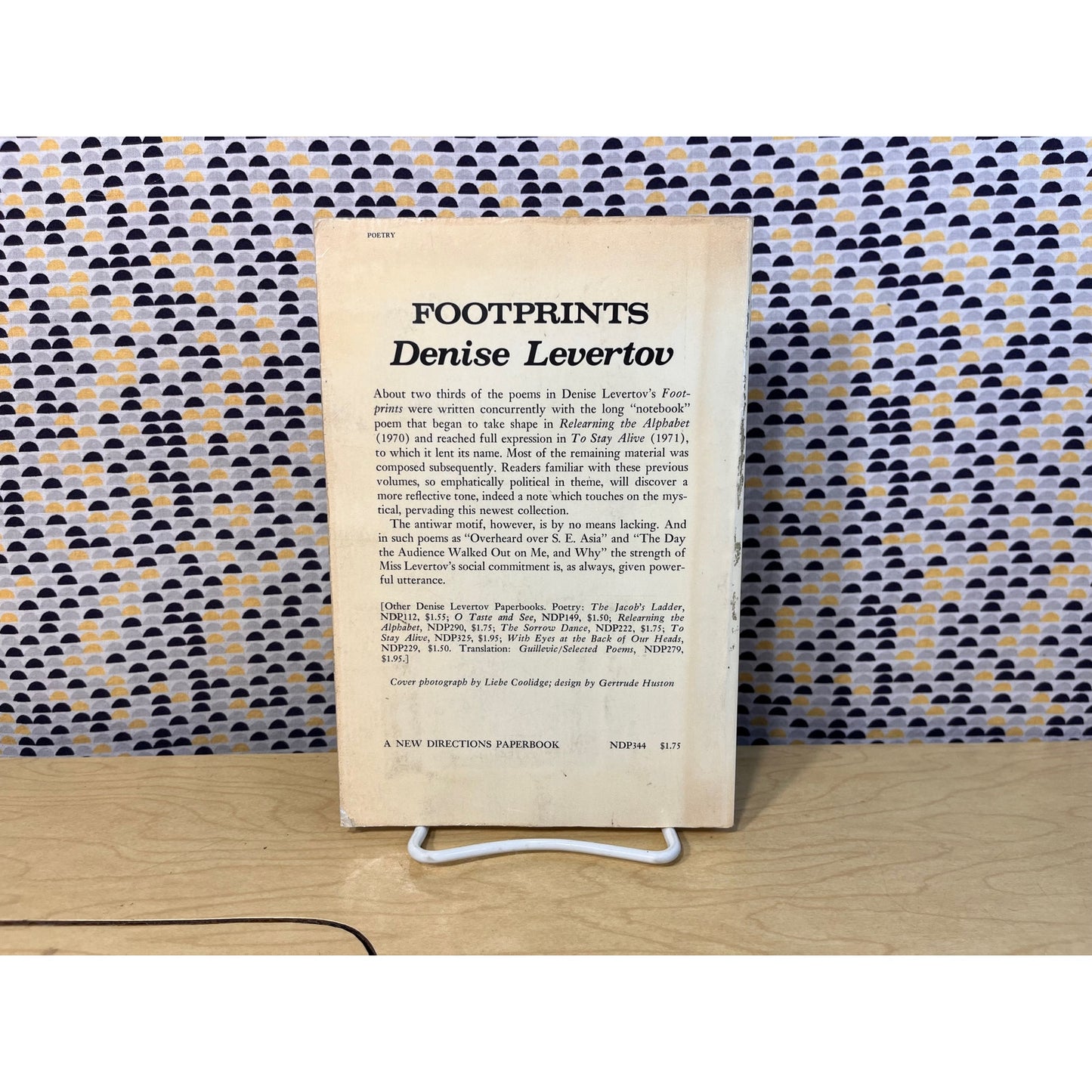 Footprints - Denise Levertov - New Directions Books - Paperback