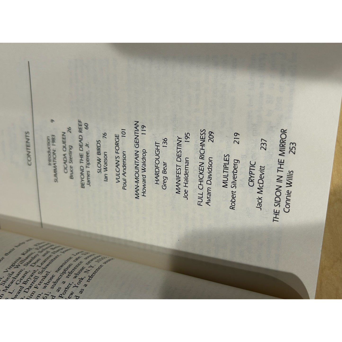 The Year's Best Science Fiction: 1st Annual Collection - Gene Wolfe, George RR Martin - Gardner Dozois, ed - St. Martin's Press