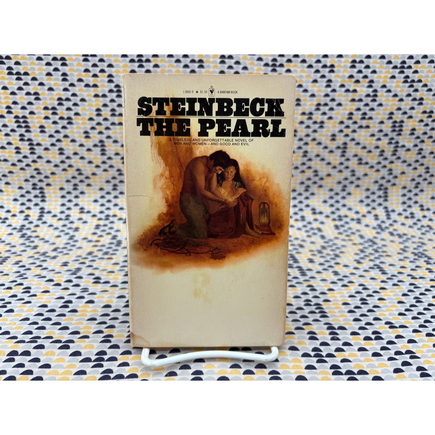 The Pearl - John Steinbeck - Vintage Paperback Book - Bantam Books