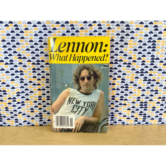 Lennon: What Happened! - Vintage Paperback Book - Sunshine Publications INC