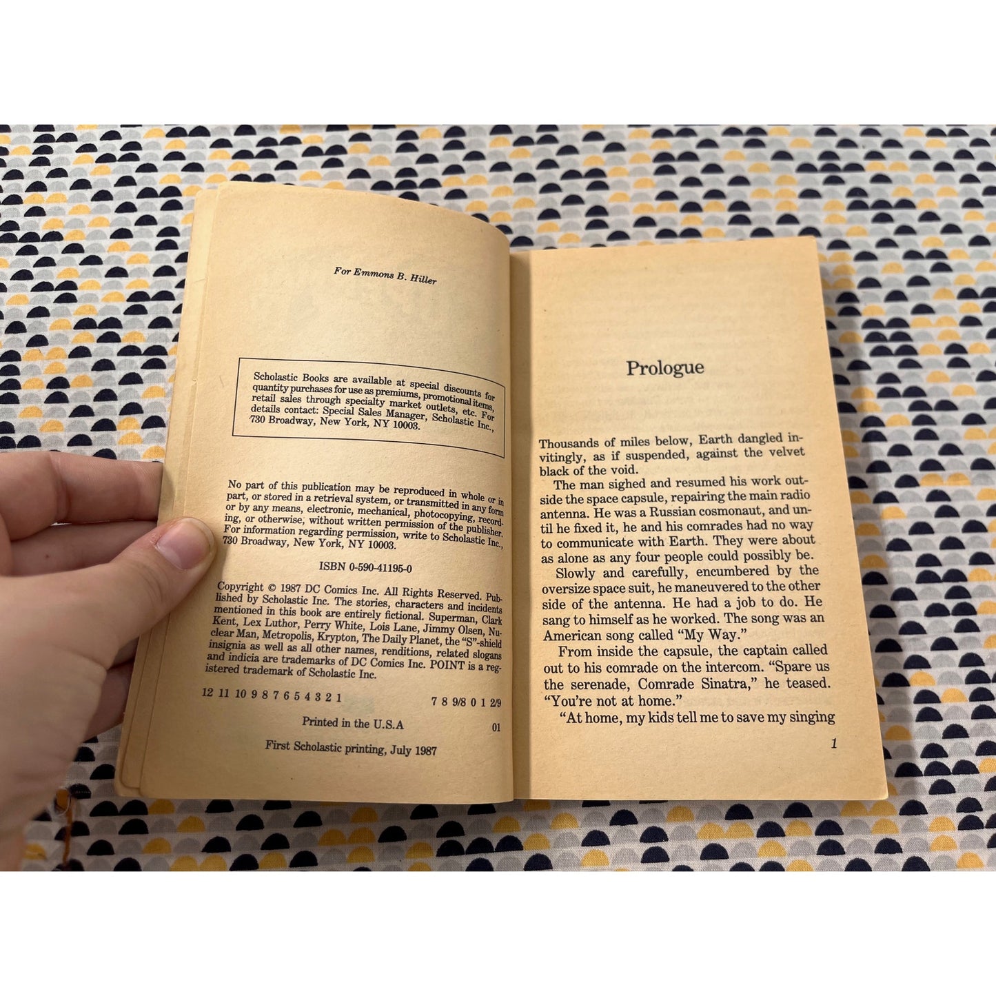 Superman IV - B.B. Hiller - Scholastic - Paperback