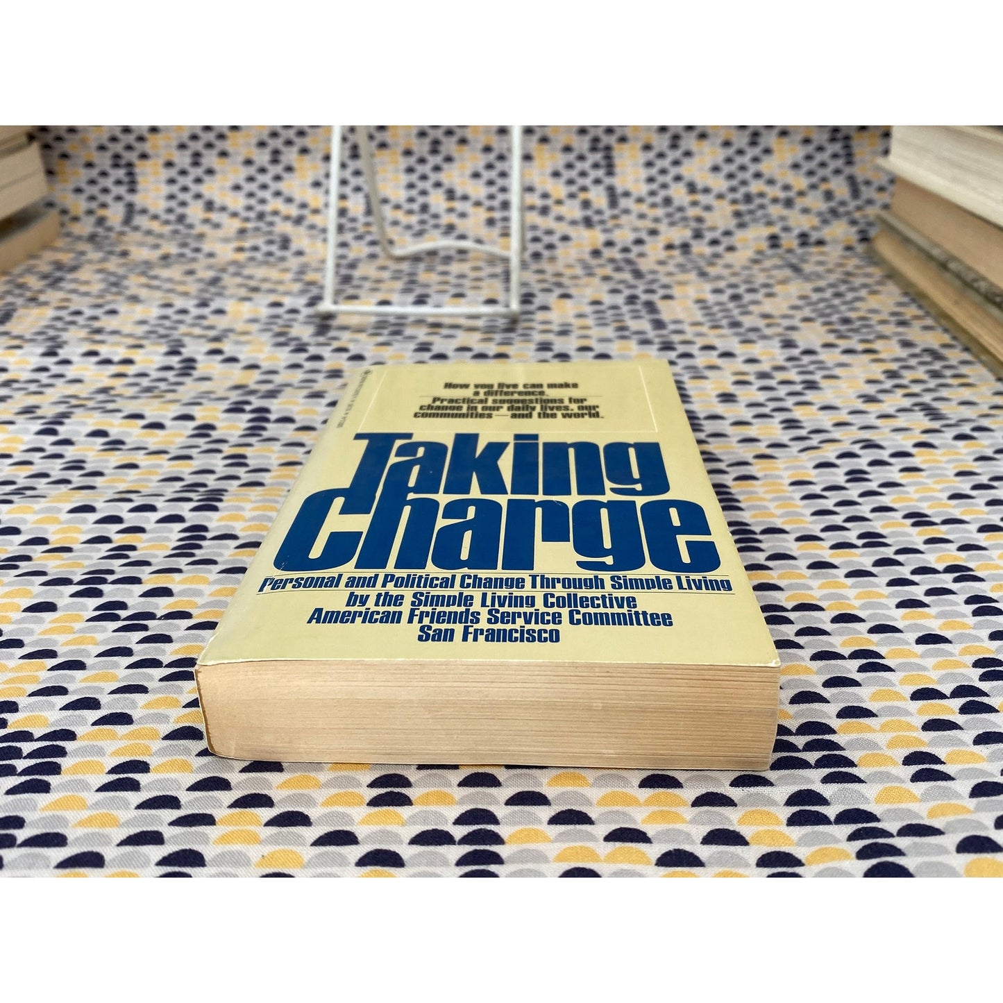 Taking Charge: Personal And Political Change Through Simple Living - The Simple Living Collective - Vintage Paperback Book