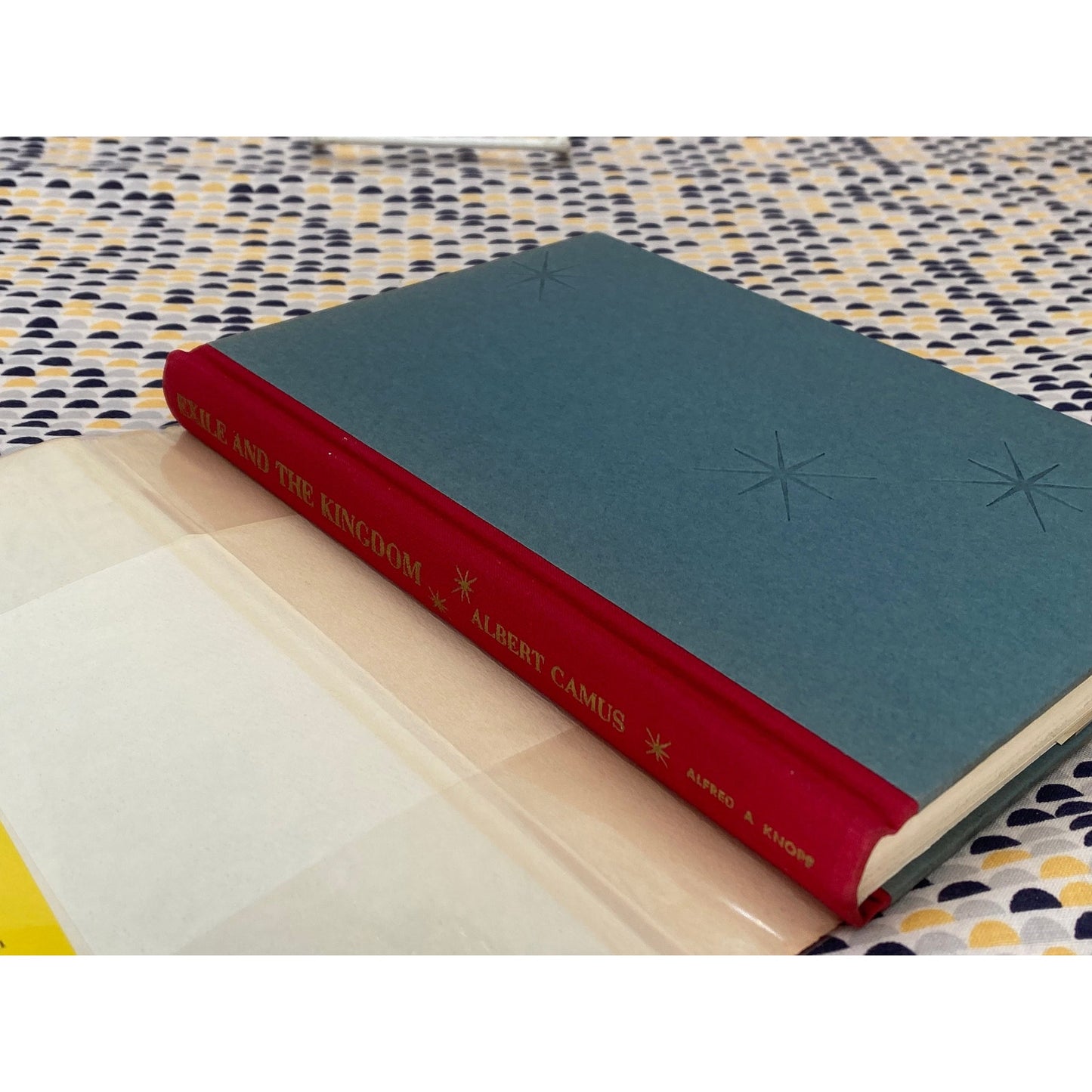 Exile and the Kingdom - Albert Camus - Vintage Hardcover Book - 1958 First American Edition - 3rd Printing - Borzoi Books