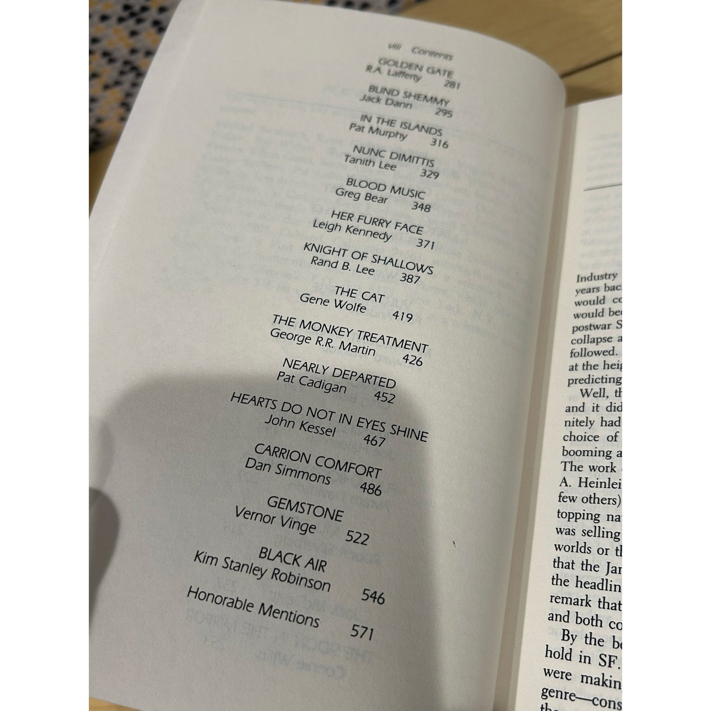 The Year's Best Science Fiction: 1st Annual Collection - Gene Wolfe, George RR Martin - Gardner Dozois, ed - St. Martin's Press