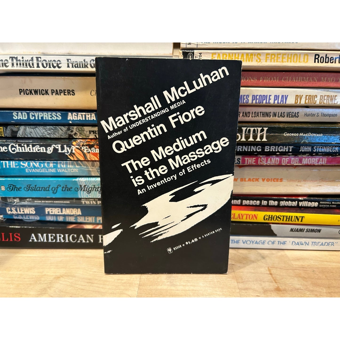 The Medium is the Message - An Inventory of Effects - Marshall McLuhan - Message - Vintage Paperback Book - Bantam Edition