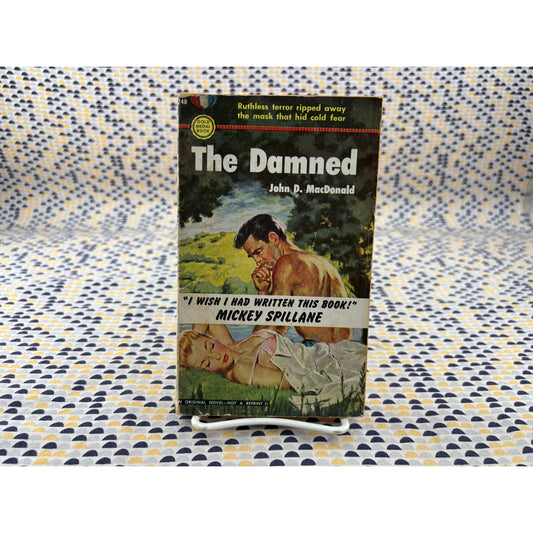 The Damned - John D. MacDonald - Gold Medal 240 - Vintage Paperbacks