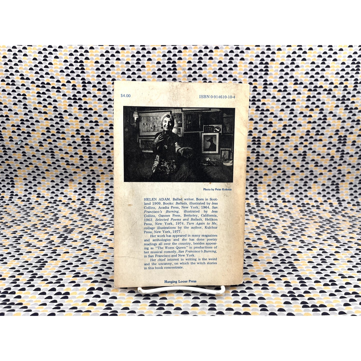Ghosts And Grinning Shadows - Helen Adam - Hanging Loose Press - Paperback