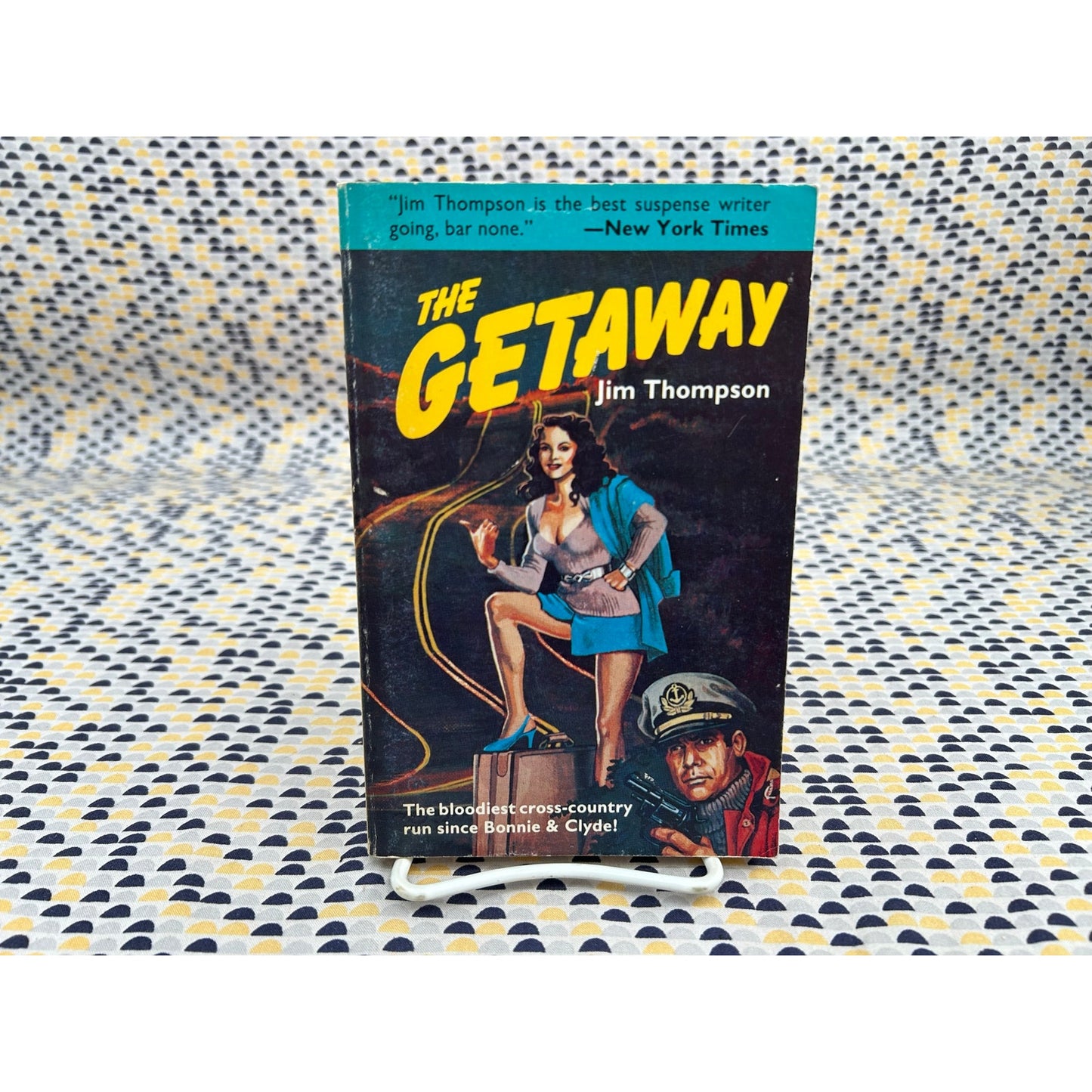 The Getaway - Jim Thompson - Vintage Paperback Book - Black Lizard Edition