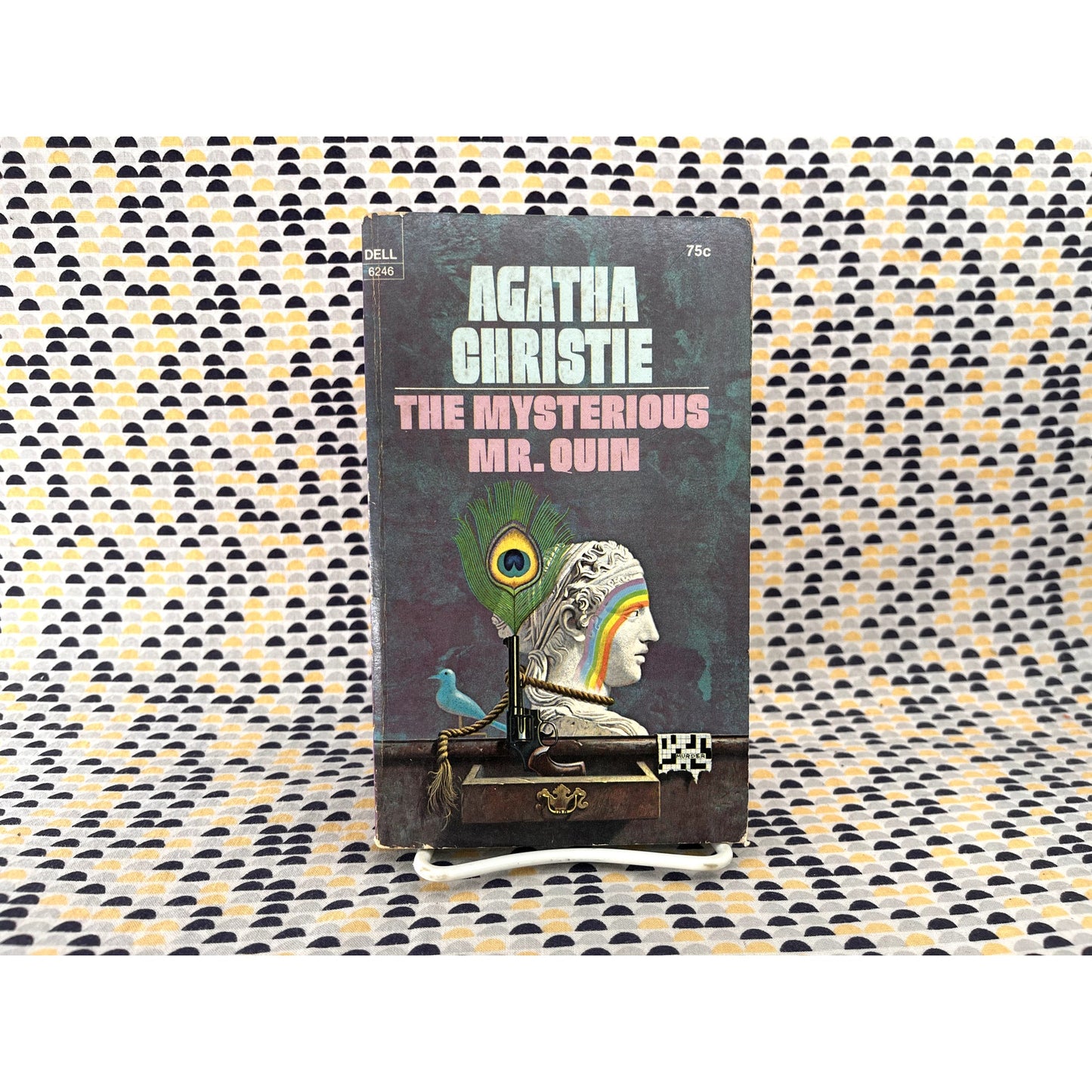 The Mysterious Mr. Quin - Agatha Christie - Vintage Paperback Book - Dell Edition