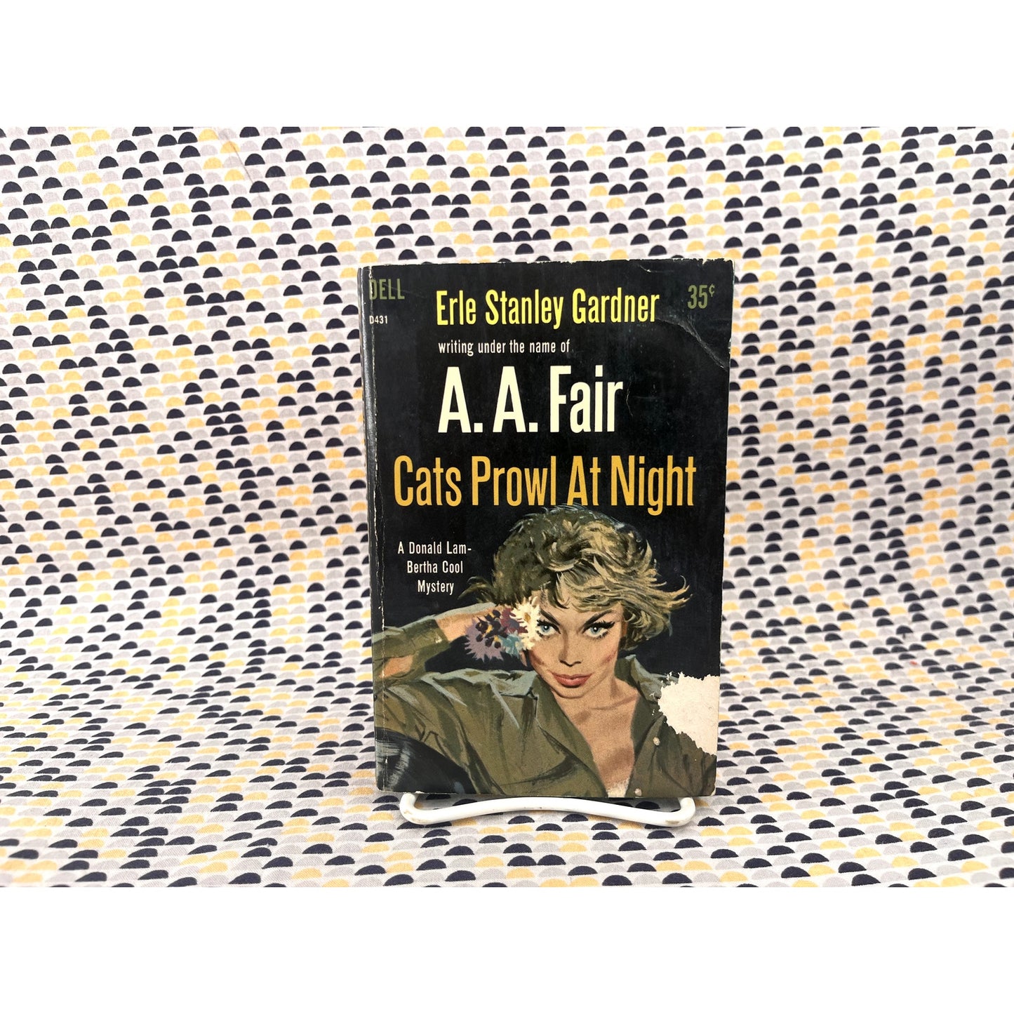 Cats Prowl at Night - A.A. Fair - Erle Stanley Gardner - Dell Books - Paperback