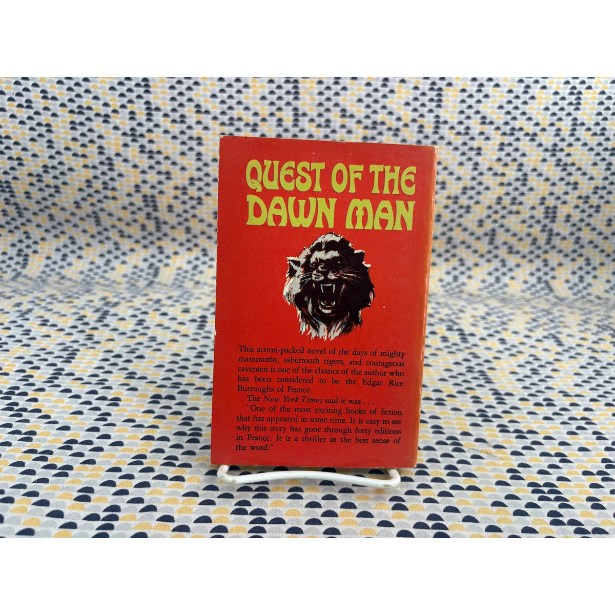 Quest of the Dawn Man (The Giant Cat) - J.H. Rosny - Ace Science Fiction Classic F-289 - Vintage Paperbacks