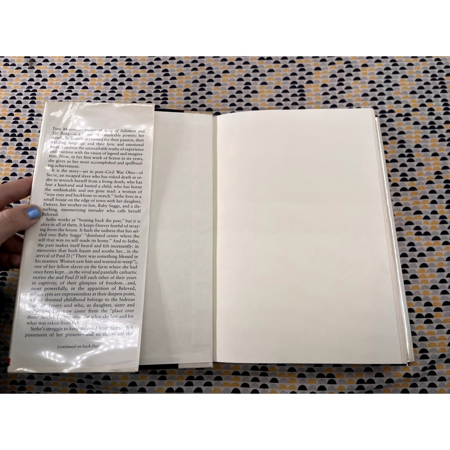 Beloved - Tony Morrison - Alfred A Knoph Books - Hardcover