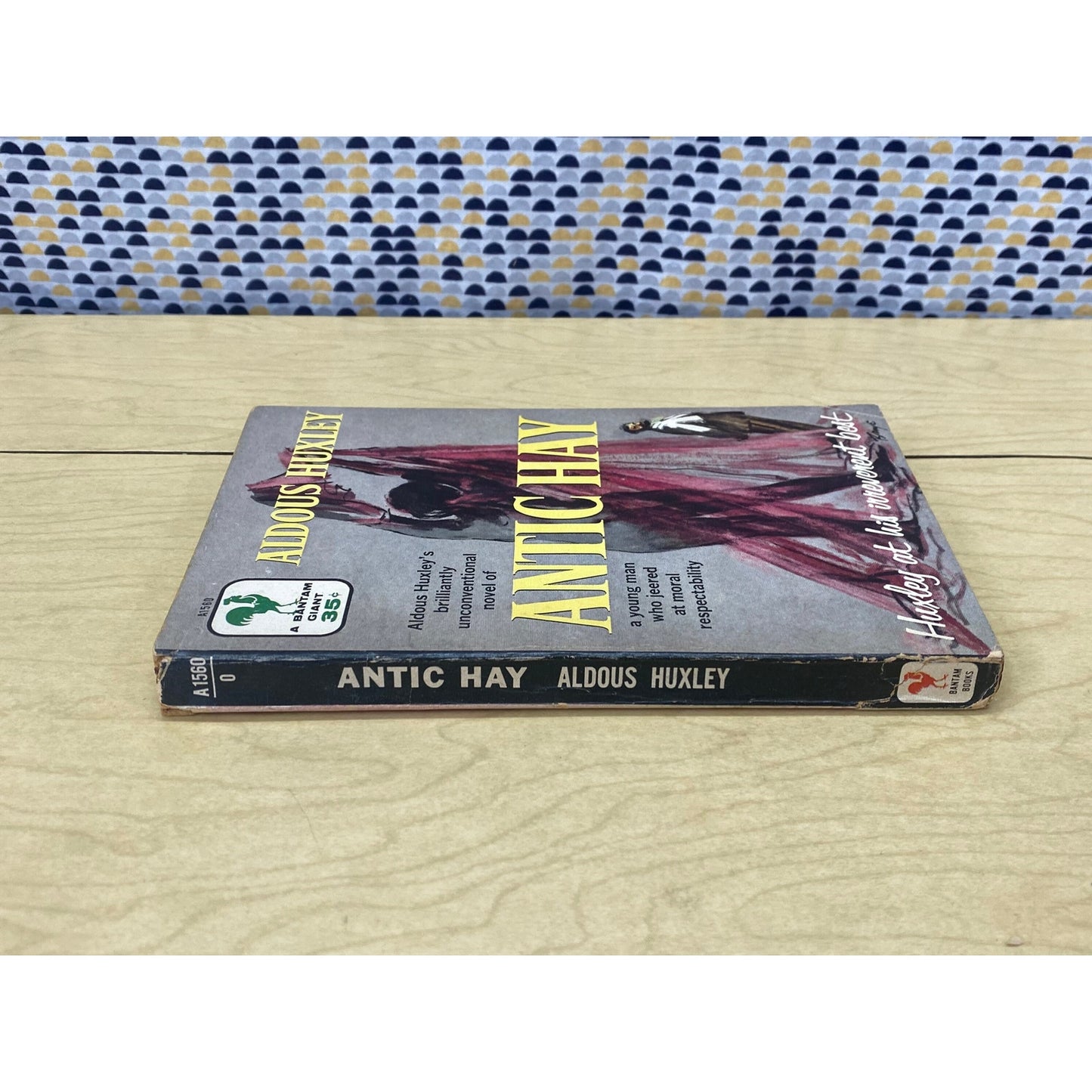 Antic Hay - Aldous Huxley - Vintage Paperback Book - 35 cent Bantam Books Edition