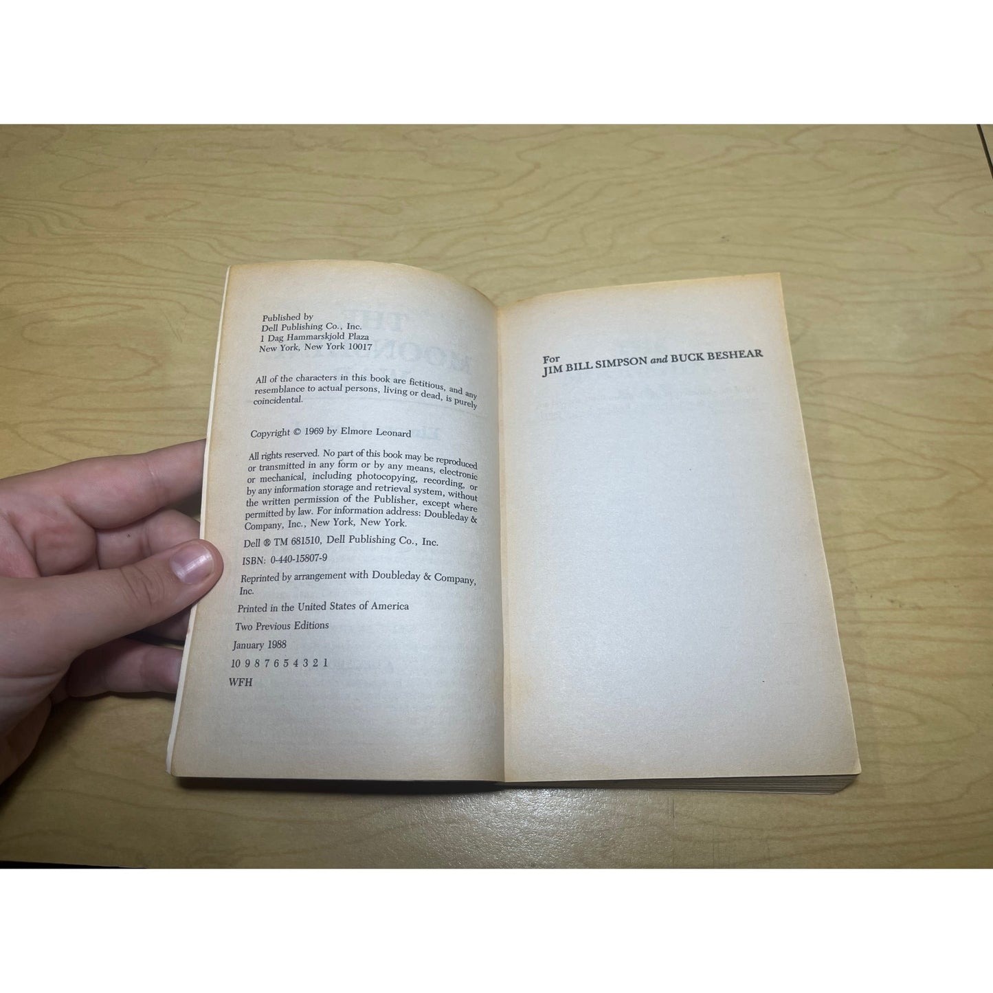 The Moonshine War - Elmore Leonard - Dell Books - Paperback