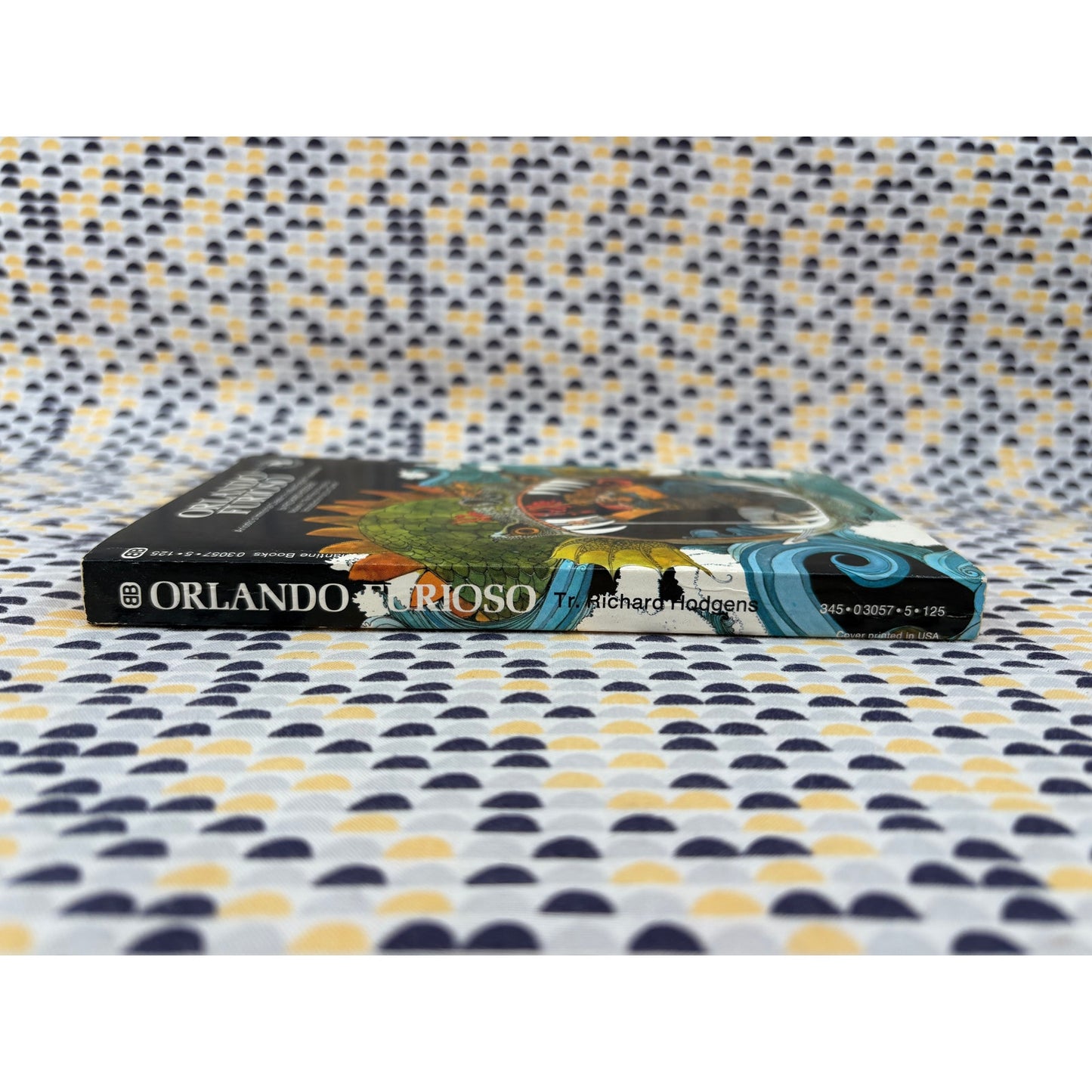 Orlando Furioso - Ludovico Ariosto - Vintage Paperback Book - Ballantine Edition