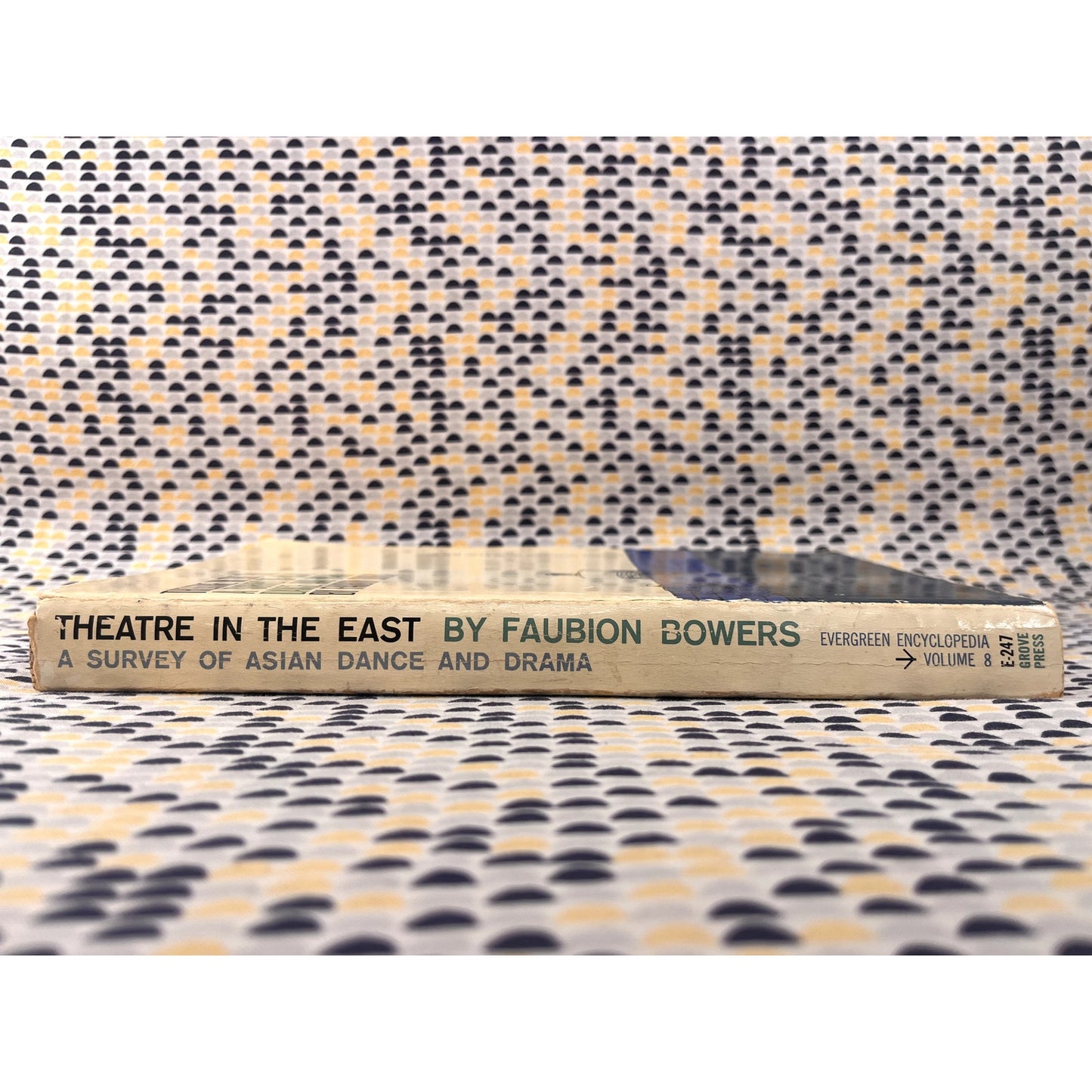 Theatre in the East: A Survey of Asian Dance and Drama - Faubion Bowers - Grove Press - Roy Kuhlman Cover Art
