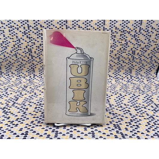 Ubik - Philip K. Dick - Peter Rauch Cover - Doubleday -Club Edition - 28k Gutter