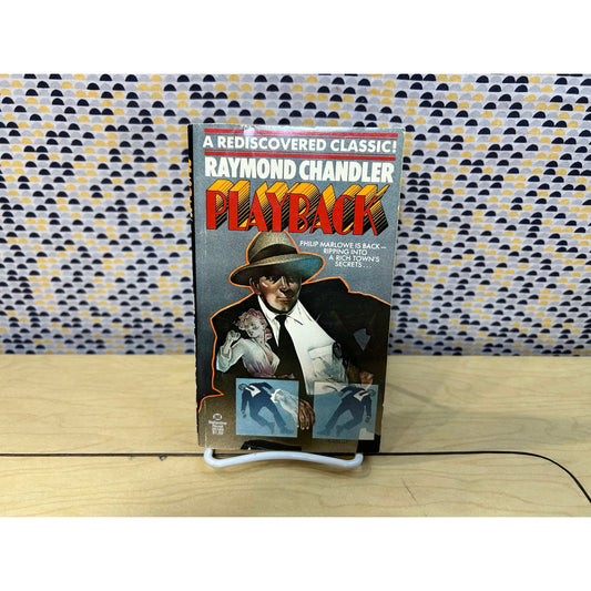 Playback - Philip Marlowe - Raymond Chandler - Vintage Paperback Book - Ballantine Edition