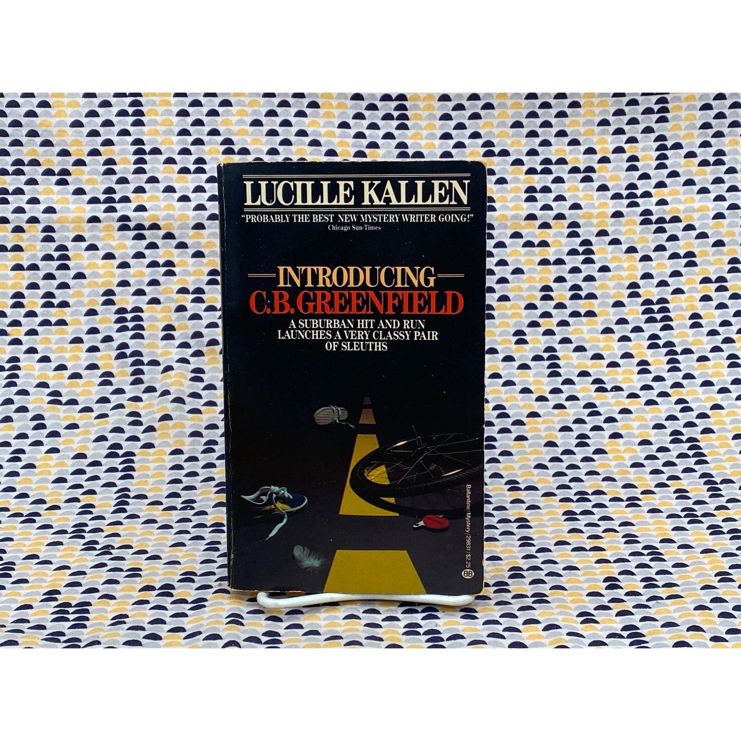 Introducing C.B. Greenfield - Lucille Kallen - Vintage Paperback Book - Ballantine Mystery Edition