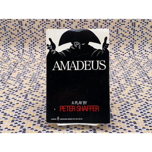 Amadeus - Peter Shaffer - Movie Tie In - Vintage Paperback - Harper Colophon
