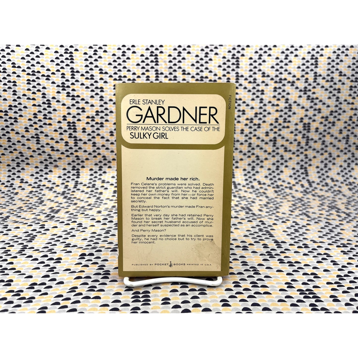 Sulky Girl - Erle Stanley - Perry Mason - Pocket Books - Paperback