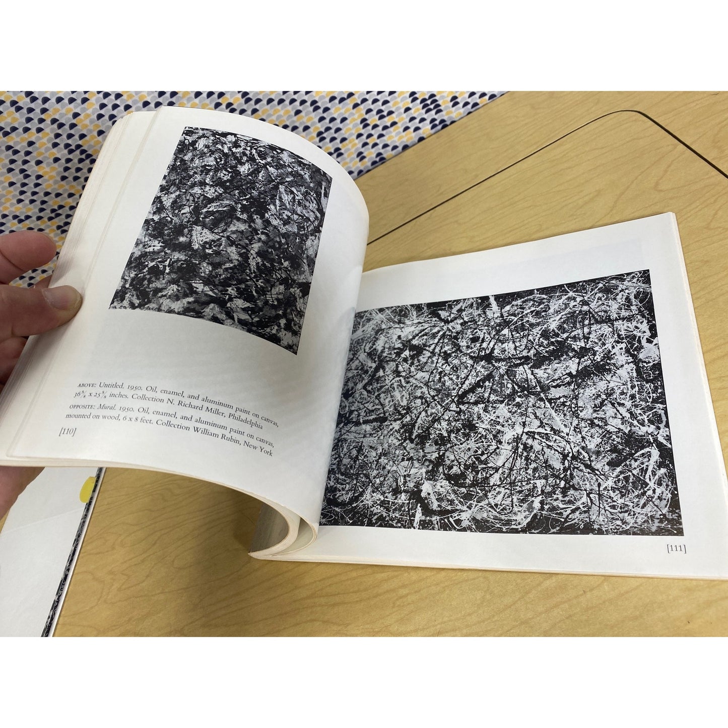Jackson Pollack - Museum of Modern Art Book 1967 Exhibition Tickets and Invite
