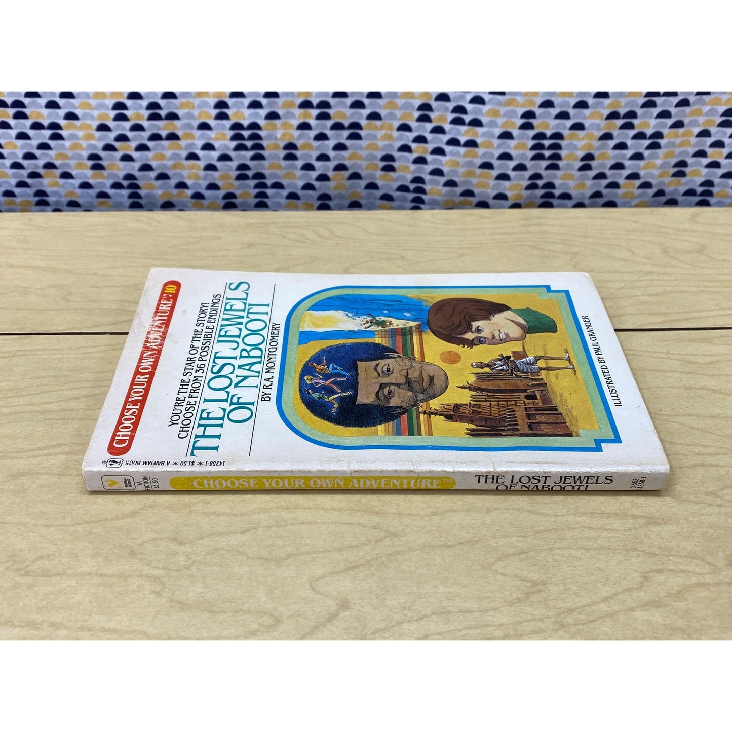 The Lost Jewels of Nabooti - Choose Your Own Adventure #10 - R.A. Montgomery - Vintage Paperback - Bantam Books