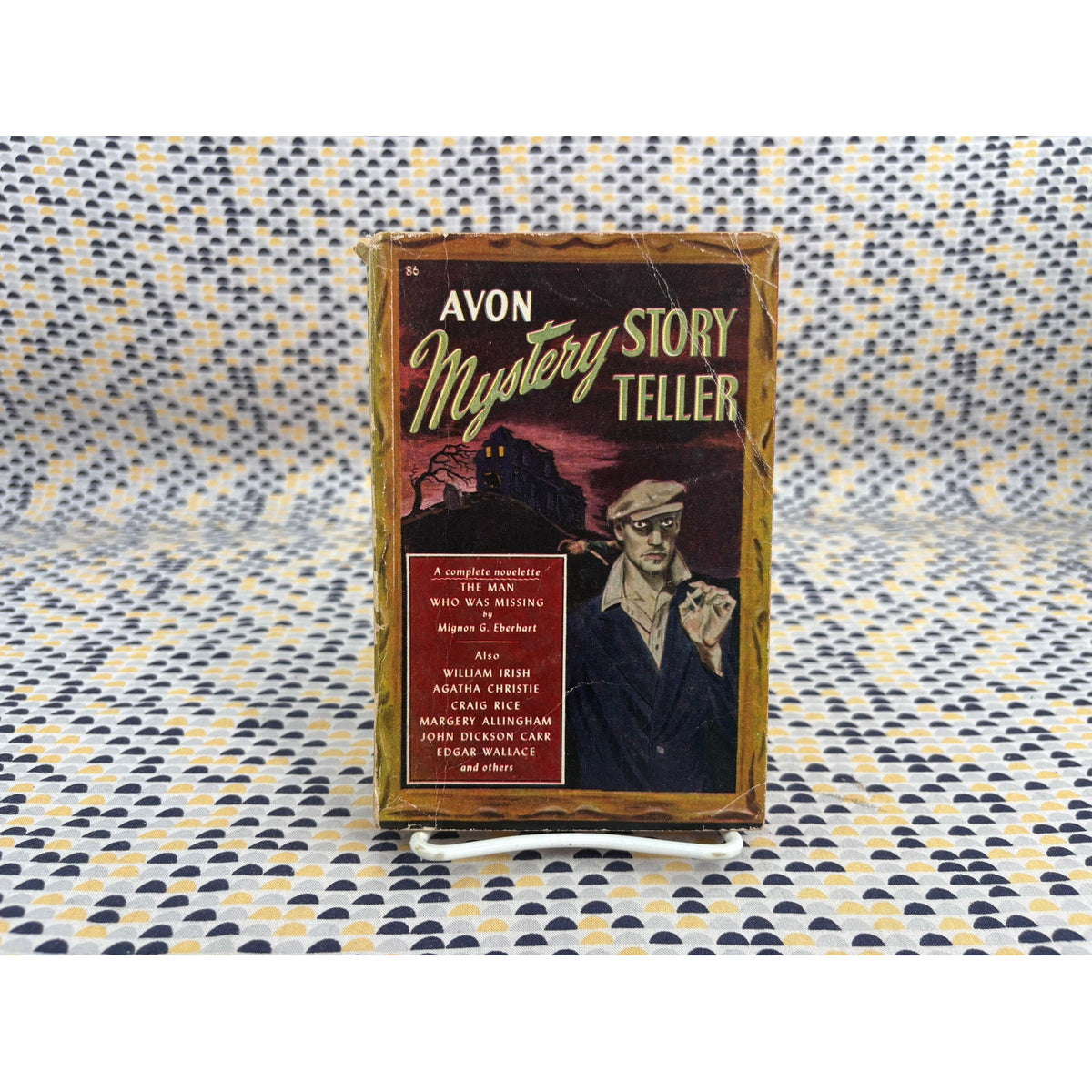 Avon Mystery Story Teller - Avon 86  - Mignon G. Eberhart- Agatha Christie - Margery Allingham - John Dixon Carr - Vintage Paperbacks