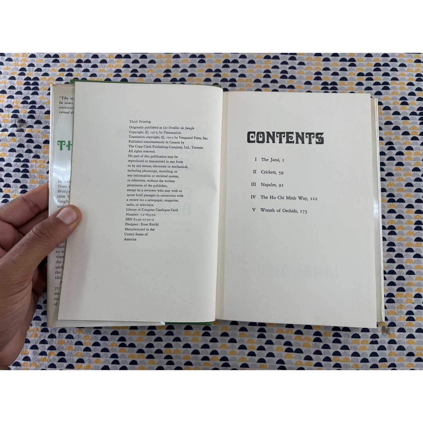 Ears Of The Jungle - Pierre Boulle - Vangaurd - Hardcover