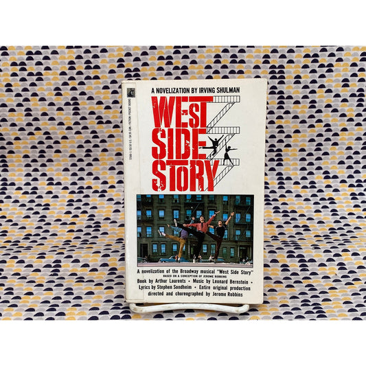 West Side Story - Irving Shulman - Novelization - Vintage Paperback - Tie-In
