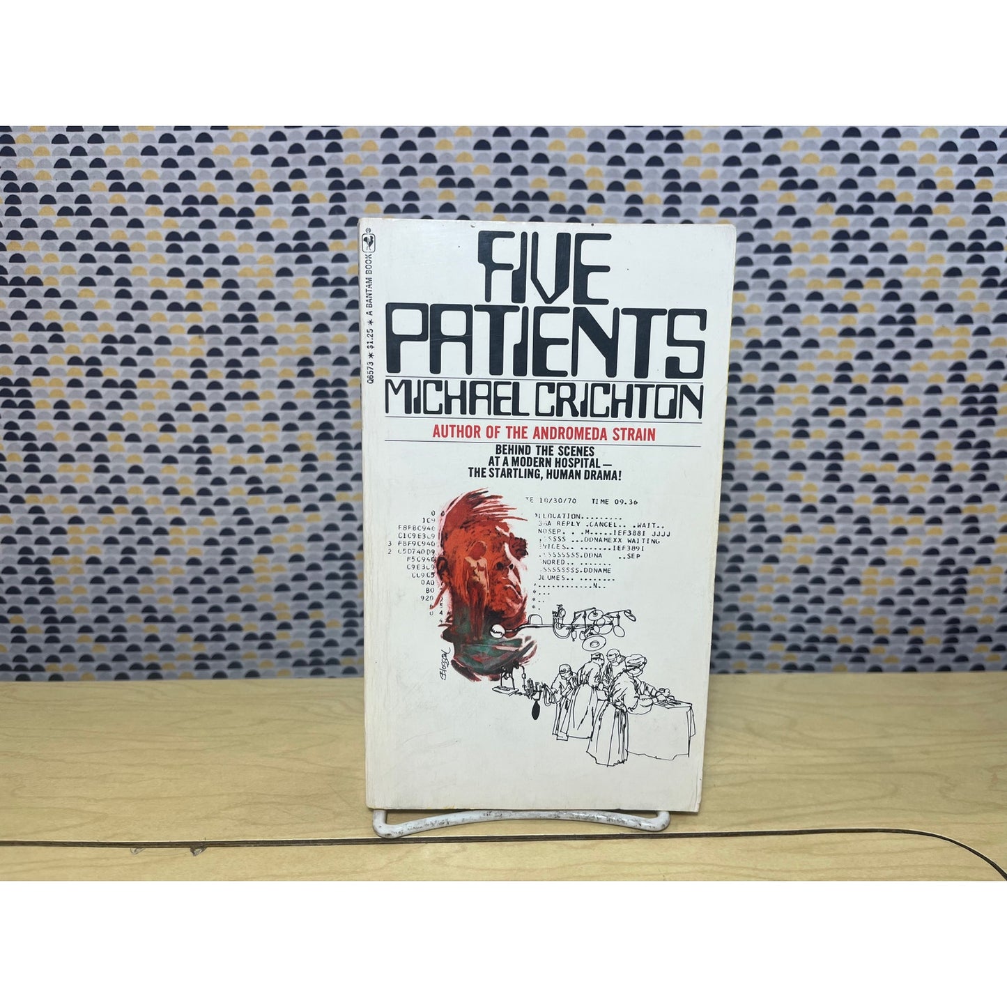 Five Patients - Michael Crichton - Bantam Books - Paperback