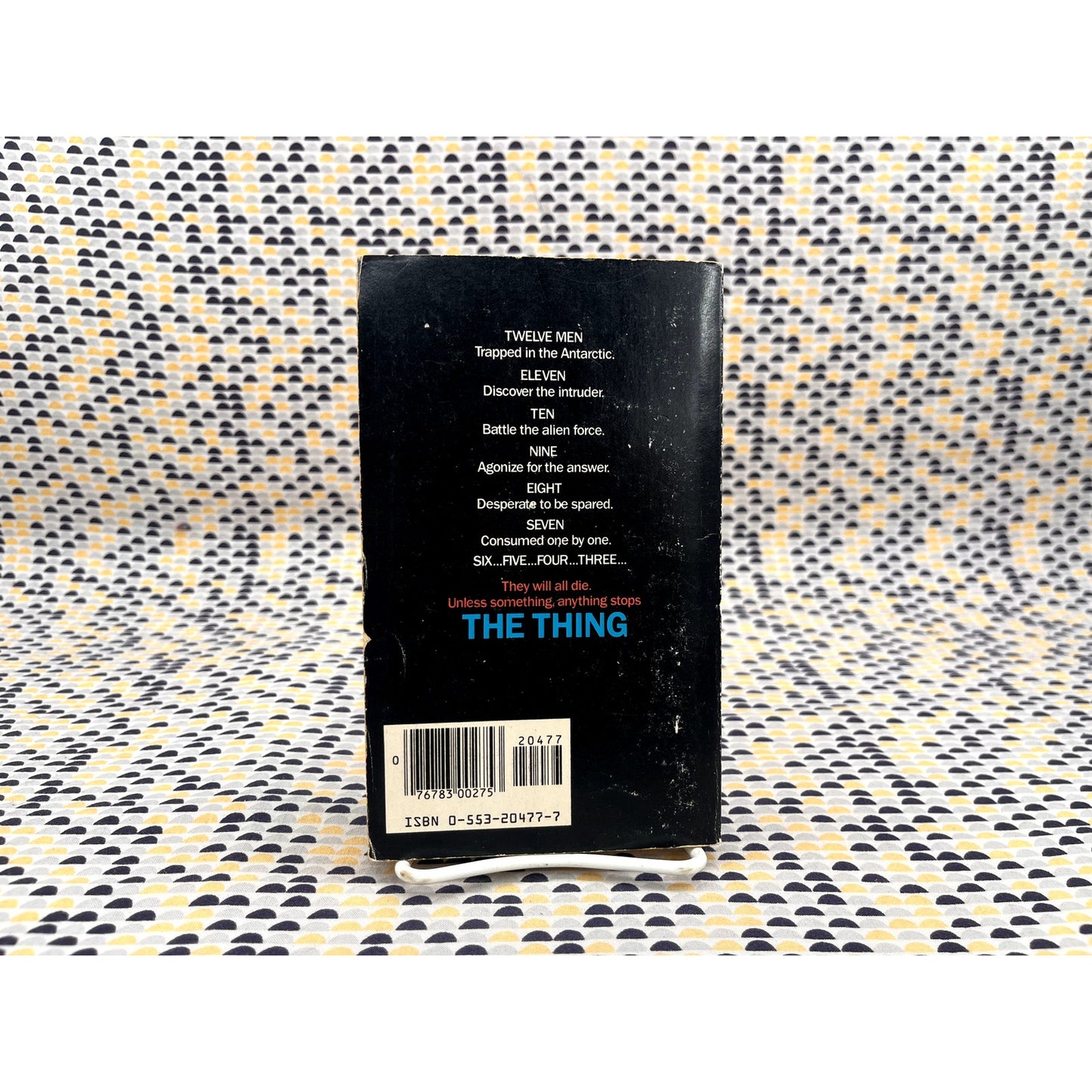 The Thing - Alan Dean Foster - Movie Novelization -Bantam 1st Printing