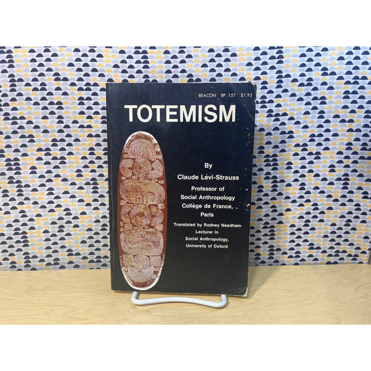 Totemism - Claude Levi-Strauss - Beacon Books - Paperback