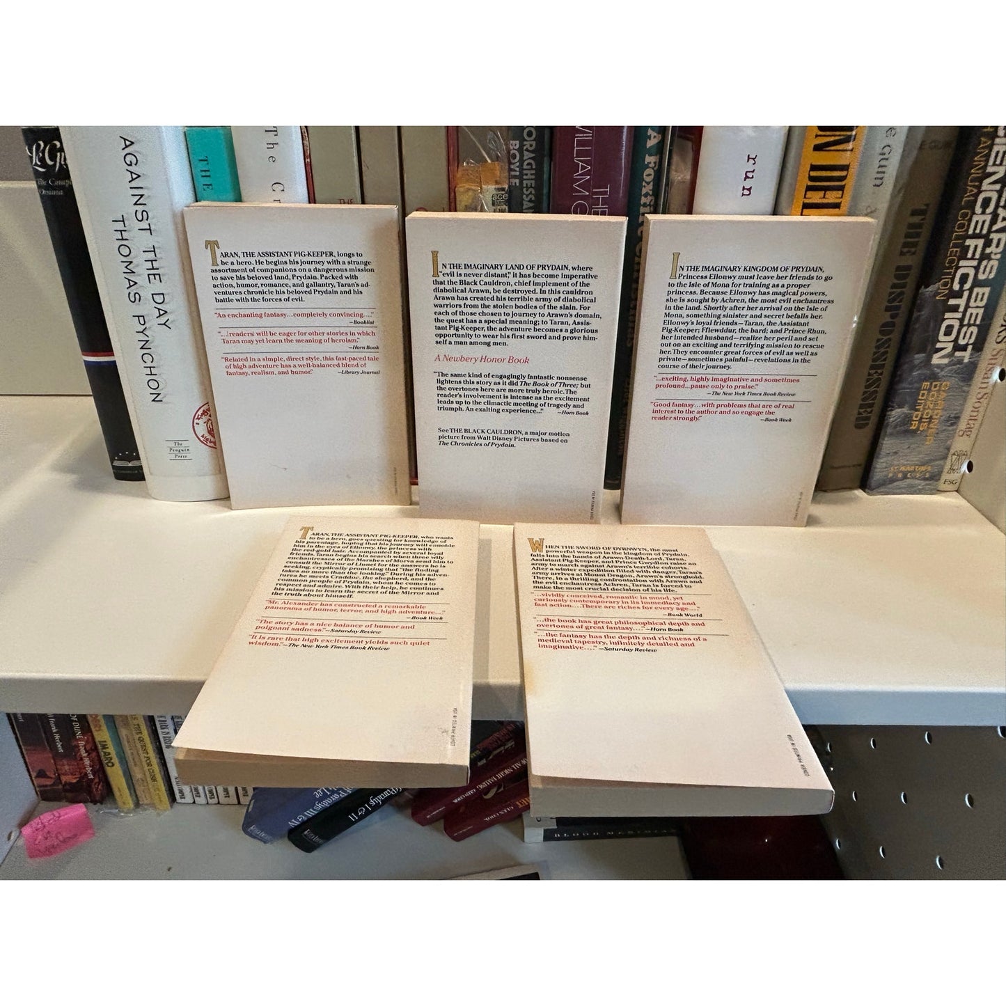 Lloyd Alexander - Chronicles of Prydain - 5 Book Set - Dell Paperbacks