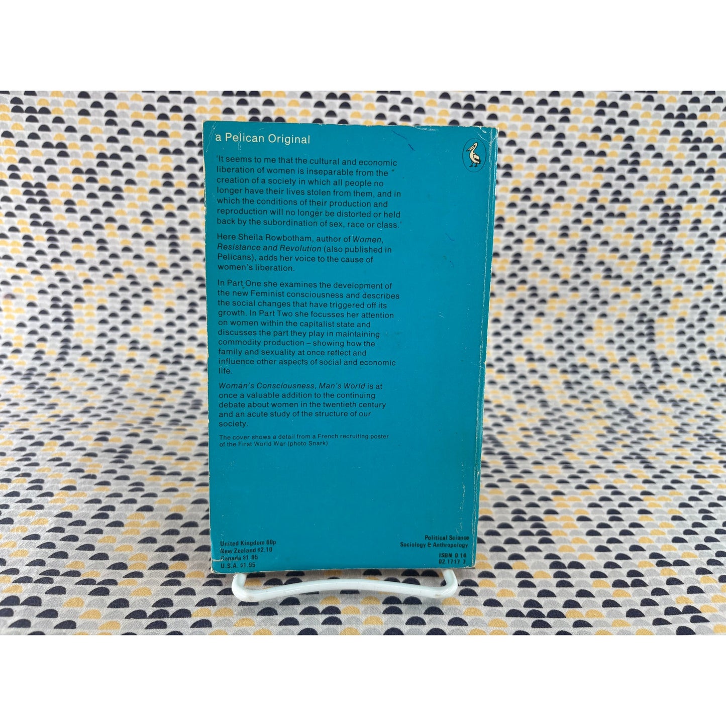 Womans Consciousness Mans World - Sheila Rowbotham - Pelican - Paperback