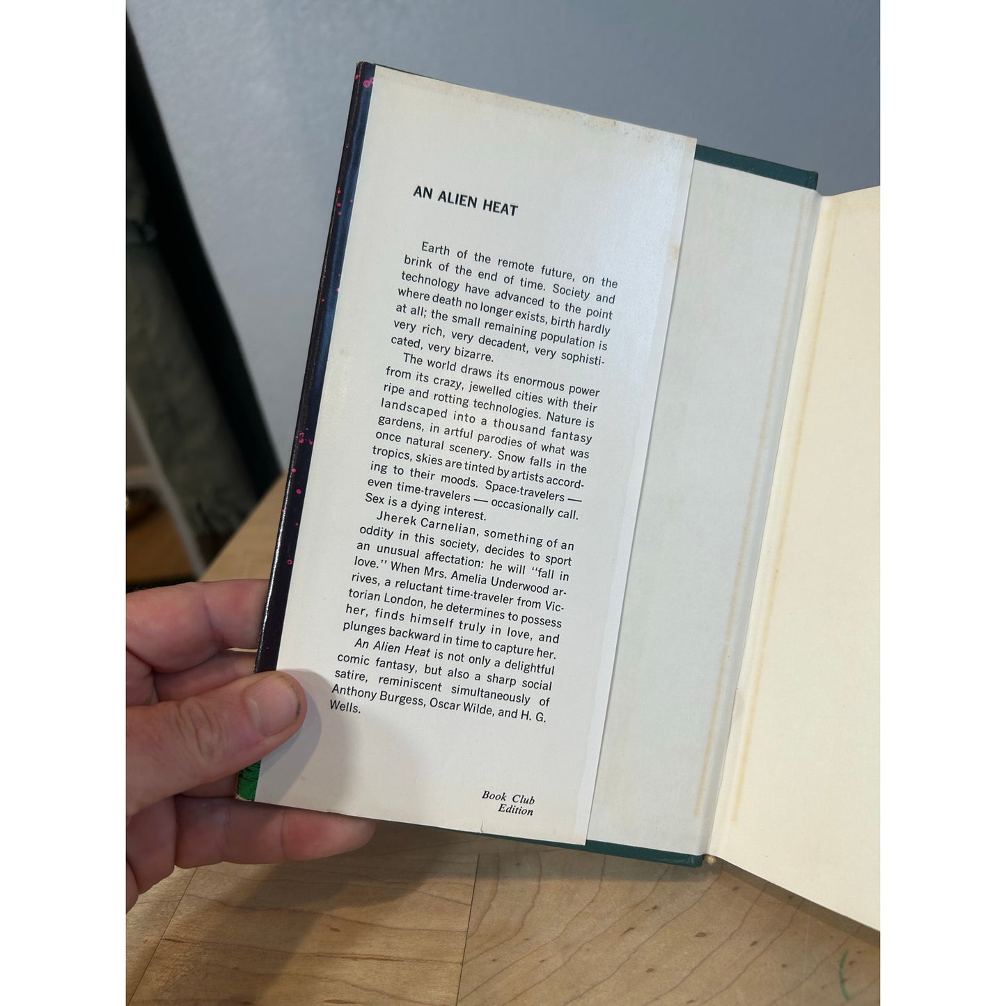 An Alien Heat - Michael Moorcock - Harper Science Fiction - Club Edition