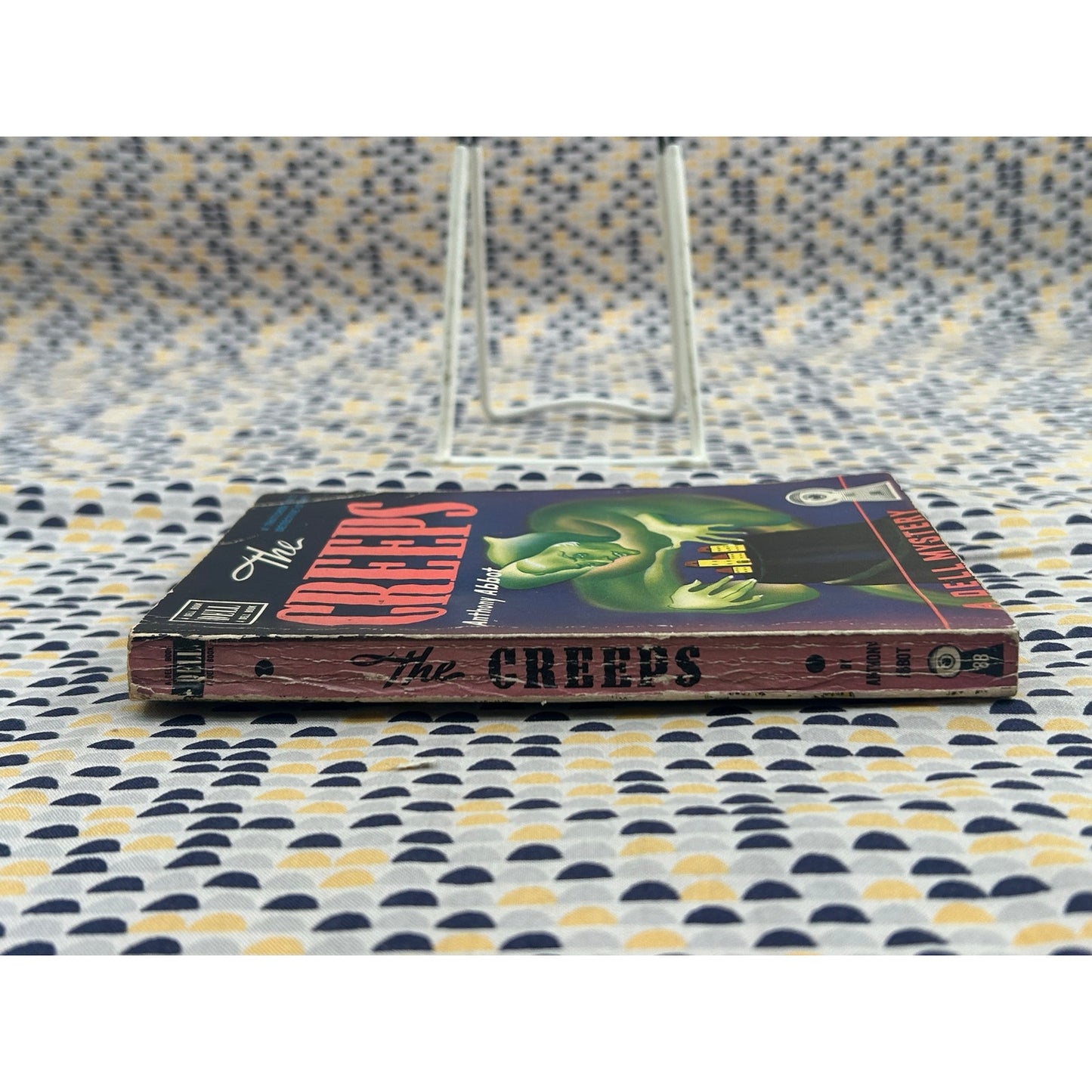 The Creeps - Anthony Abbot - Dell Mystery 88 - Mapback - Vintage Paperbacks