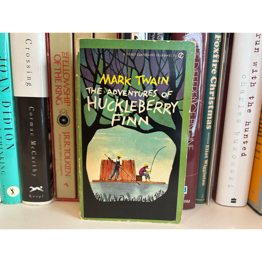 The Adventures of Huckleberry Finn - Mark Twain - Vintage Paperback Book