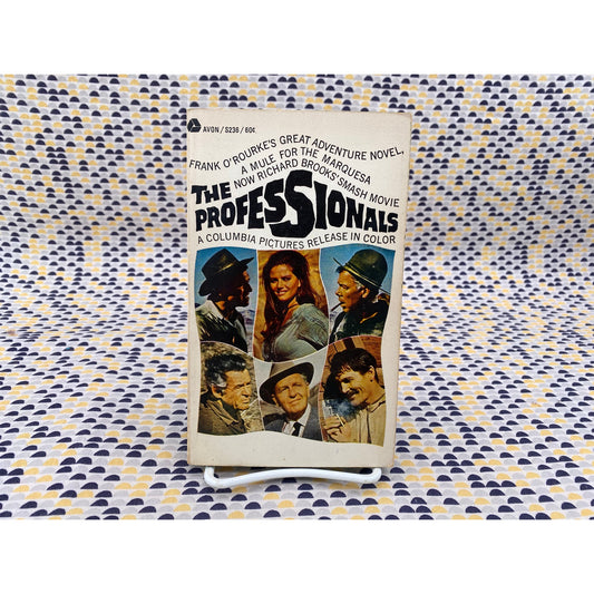 The Professionals - Frank O Rourke - Movie Tie In Edition - Avon - Paperback